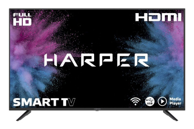 HARPER 43F670TS FHD SMART TV безрамочный