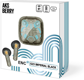 AKSBERRY (6900288020018) G23 TWS, чёрный