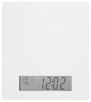 REXANT (72-1007) весы кухонные, белый, до 5 кг