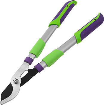 PALISAD Сучкорез , 505 -710 мм, телескопические стальные обрезиненные рукоятки, 60595