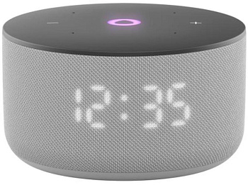 ЯНДЕКС YNDX-00027GRY Умная колонка Станция Мини 3 с Алисой на YaGPT, серый, 12 Вт