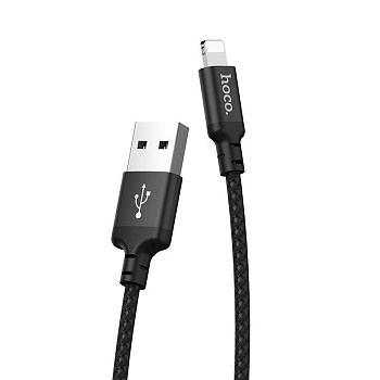 HOCO (6957531062882) X14 USB (m) - 8 Pin (m) 2.0m - черный