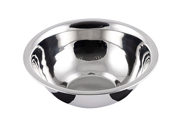 MALLONY Миска Bowl-Roll-19, объем 1200 мл, из нерж стали, зеркальная полировка, диа 19,5 см (103827)