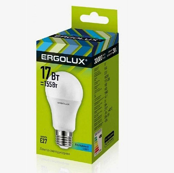 ERGOLUX (13180) LED-A60-17W-E27-4K