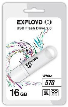EXPLOYD 16GB-570-белый
