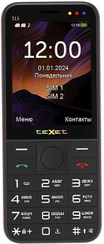 TEXET TM-315 Black/Red (127291)