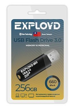 EXPLOYD EX-256GB-660-Black USB 3.0