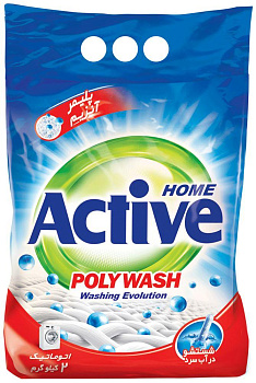 ACTIVE Стиральный порошок автомат "Poly Wash", 3 кг (4) 511701038