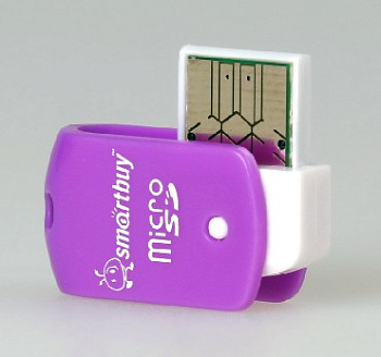 SMARTBUY (SBR-706-F) MicroSD фиолетовый