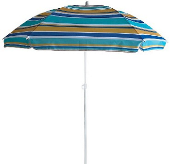 ЭКОС Зонт пляжный BU-61 диаметр 130 см, складная штанга 170 см 999361