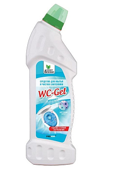 CLEAN&GREEN CG8074 для чистки сантехники WC-Gel (кислотное) 750 мл.