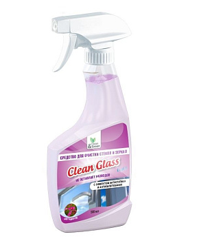 CLEAN&GREEN CG8138 для очистки стекол и зеркал Цветущий сад (триггер) 500 мл.