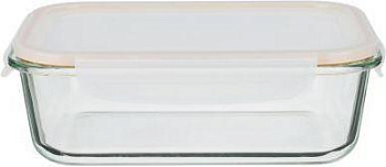 BY COLLECTION Контейнер герметичный для продуктов 1,5л (23,5х17,5х7,3см), жаропрочное стекло 825-016 825-016